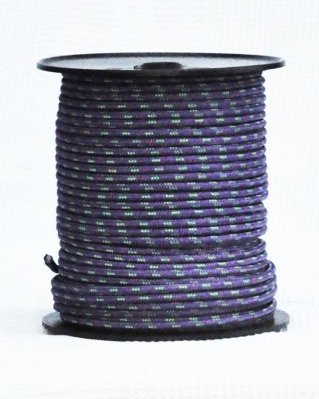 Djembe PES rope 6 mm Violet / green 100 m