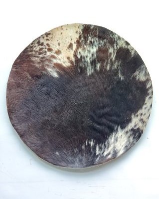 Very thin djembe horse skin with hair L