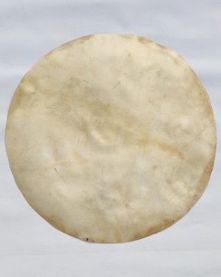 Semi-thick djembe horse skin without hair XL