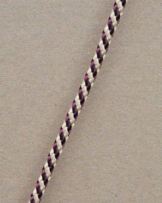 Djembe PES rope 5 mm Diagonale Wine / beige 100 m
