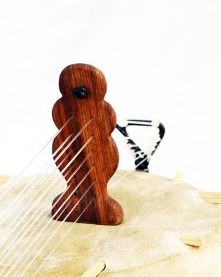 Classic kamale ngoni instrument 12 strings