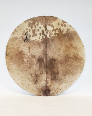 Shaved thin djembe deer skin L