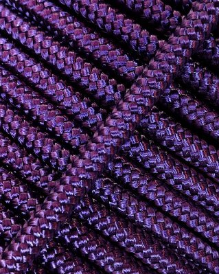 Reinforced djembe drum rope 5 mm Violet 100 m