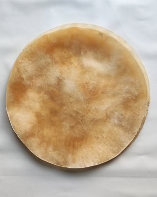 Very very thick drum steer / bull / buffalo skin without hair L