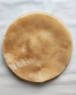 Very thick drum steer / bull / buffalo skin without hair L