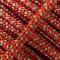 Djembe PES rope 5 mm Herringbone Red / brass 20 m