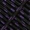 Reinforced djembe drum rope 5 mm Black / Violet 20 m
