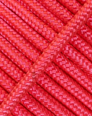 Reinforced djembe drum rope 5 mm Fluo pink 20 m
