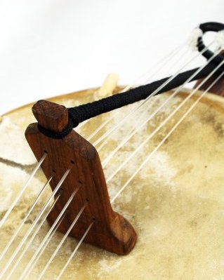 Classic kamale ngoni instrument 8 strings