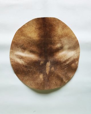 Shaved thick djembe deer skin S