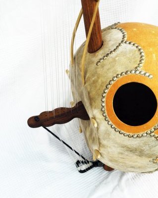 Classic kamale ngoni instrument 12 strings