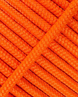 Reinforced djembe drum rope 5 mm Fluo orange 100 m