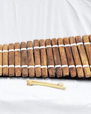 Bobo diatonic balafon instrument 22 keys