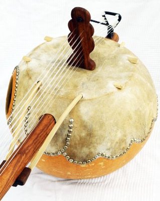 Classic kamale ngoni instrument 12 strings