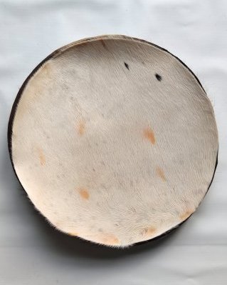 Thin djembe cow / calf skin with hair L