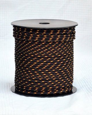Djembe PES rope 5 mm Black / Spain 100 m