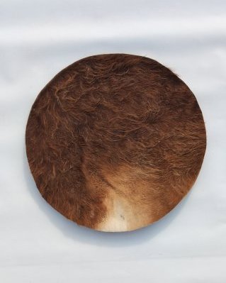 Thick djembe mule skin with hair M