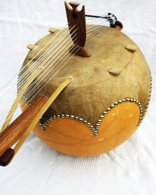 Classic kamale ngoni instrument 14 strings