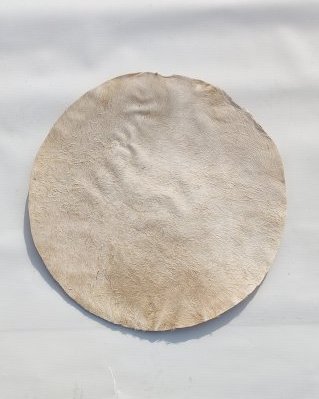 Thin djembe donkey skin with hair M