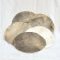 Pack 5 downgraded shaved djembe drum cervid skins with hair S