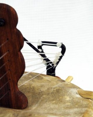 Classic kamale ngoni instrument 12 strings