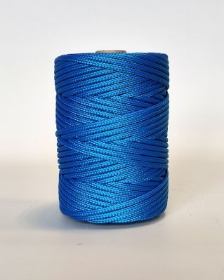 PA hollow djembe drum rope 5 mm Blue 105 m