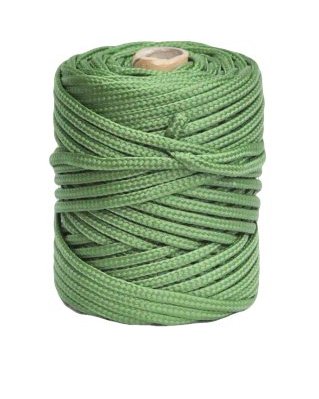PA hollow djembe drum rope 6 mm Green 60 m