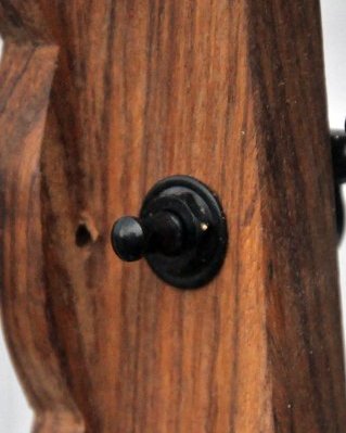 Tuning machines for kora ngoni Black