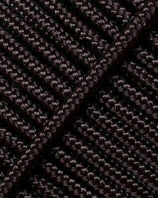 Reinforced djembe drum rope 5 mm Ebony 20 m