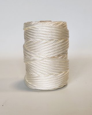 PA hollow djembe drum rope 5 mm White 105 m