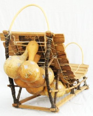 Bwaba balafon instrument 15 keys