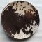 Semi thick drum cow / steer skin with hair L