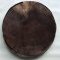Very thin djembe cow / calf skin with hair L