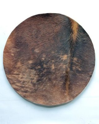 Thick djembe horse skin with hair L