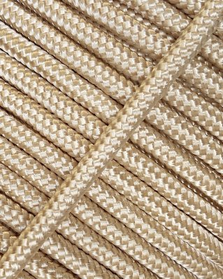 Reinforced djembe drum rope 5 mm Sand 20 m