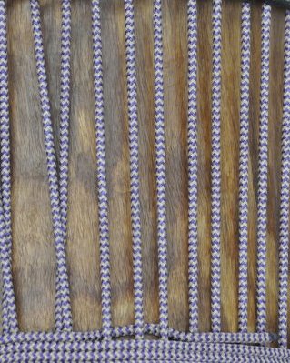 Djembe PES rope 5 mm Herringbone Violet / beige 20 m