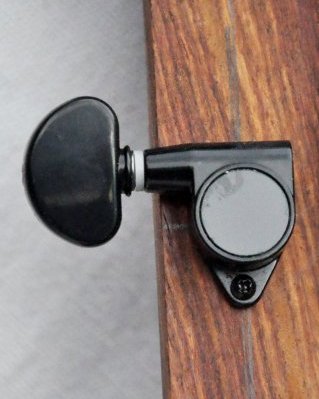 Tuning machines for kora ngoni Black