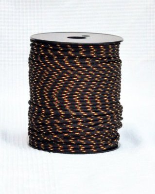 Djembe PES rope 4 mm Black / Spain 100 m