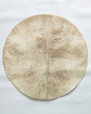 Shaved thin djembe deer skin XL